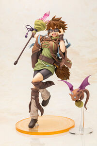 Yu-Gi-Oh! Card Game Monster Figure Collection - Aussa the Earth Charmer Figure